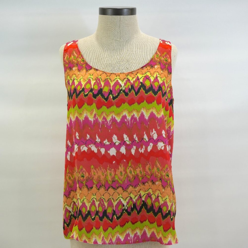 NUE OPTIONS Sleeveless Camisole Blouse Tank Top Multicolor